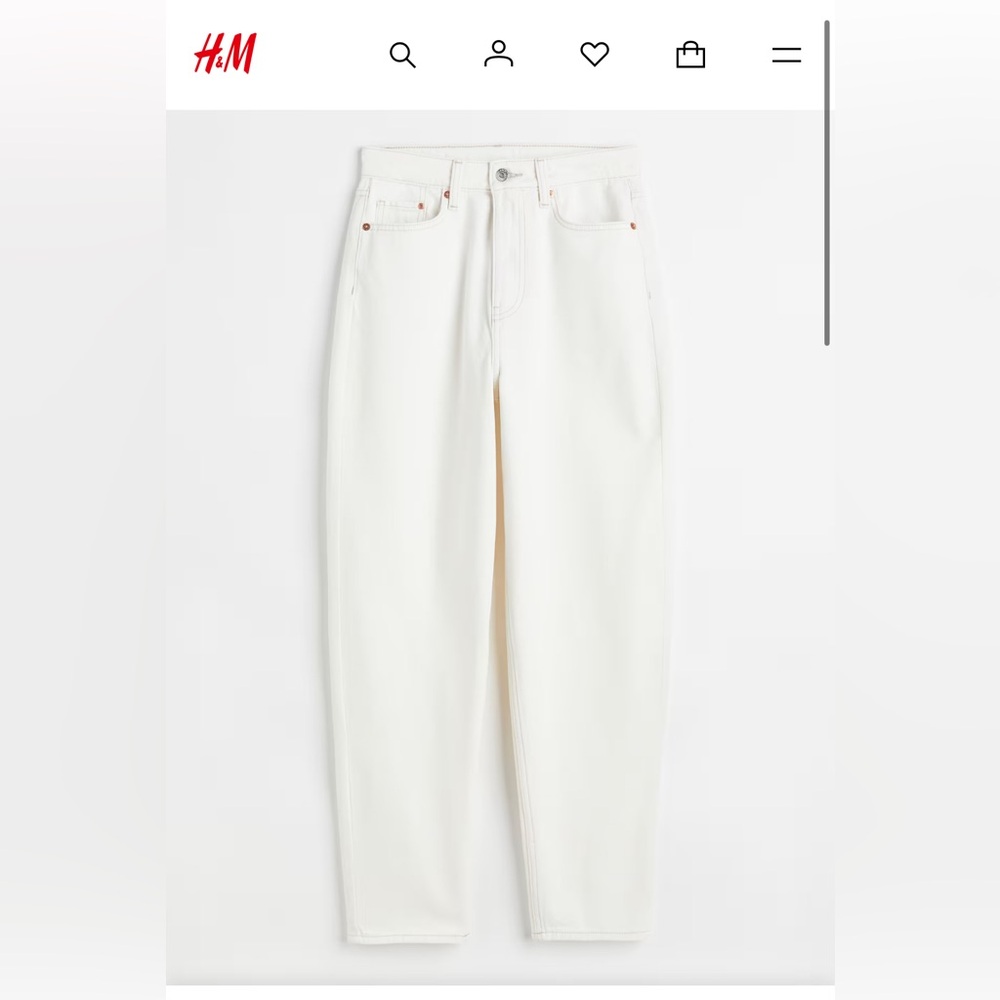 H&M loose mom jeans